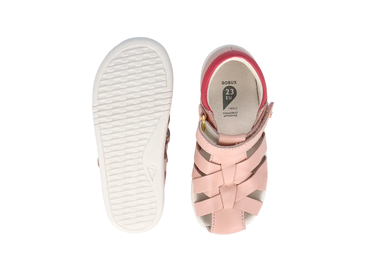 Bobux I Walk Tropicana Sandal - Seashell/Guava