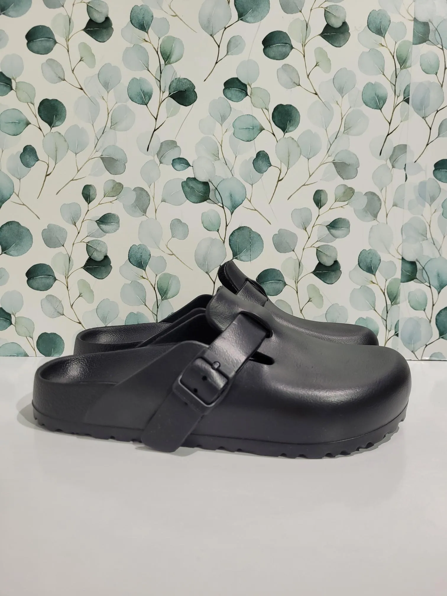 Boston EVA Black Narrow by Birkenstock