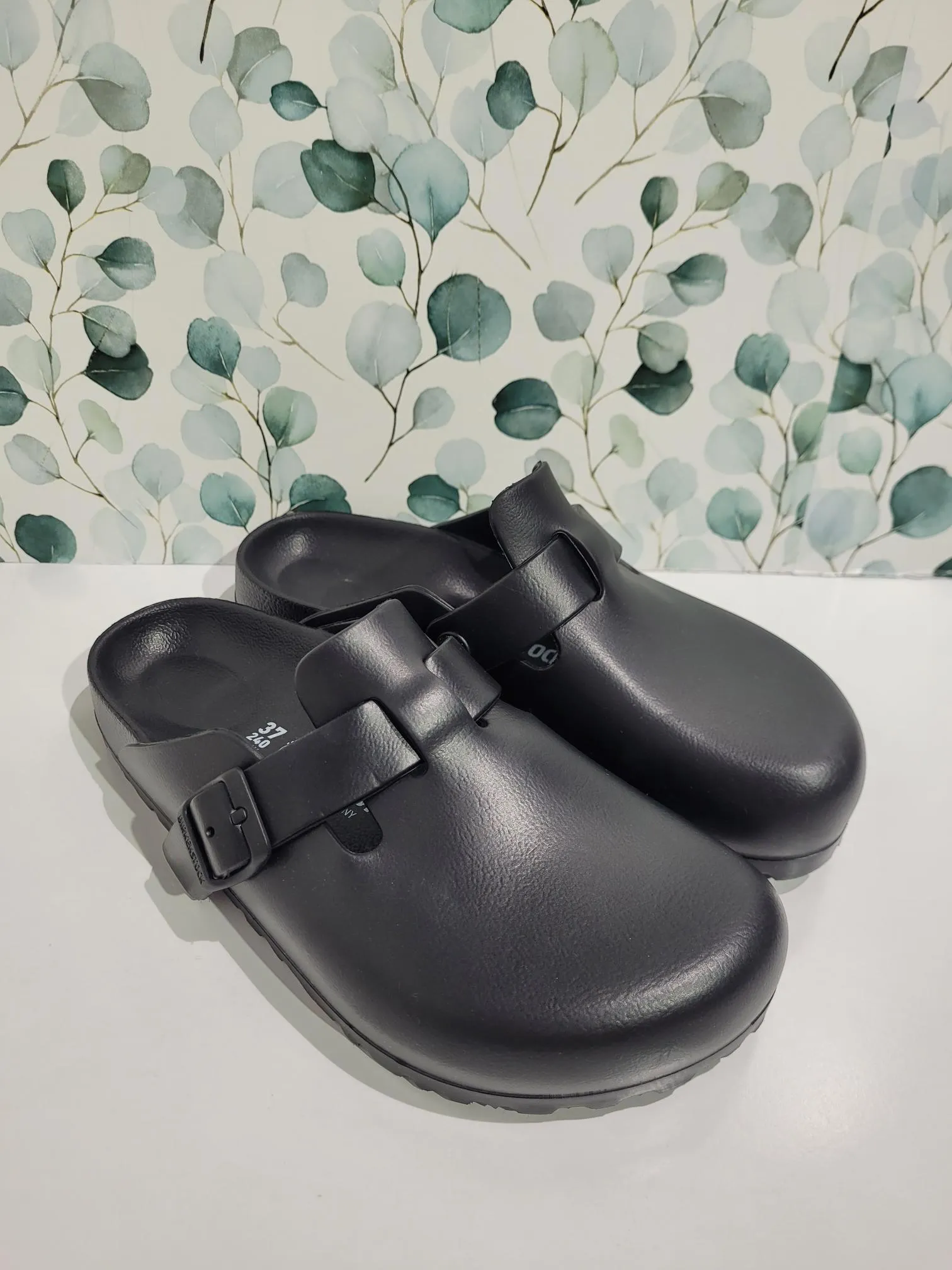 Boston EVA Black Narrow by Birkenstock