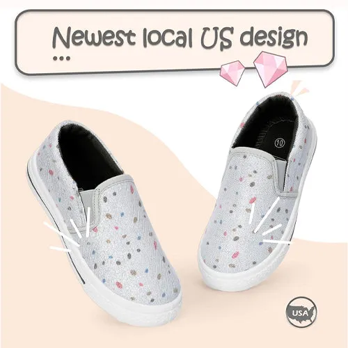 Boys & Girls Toddler Casual Sneakers White Point - KKomForme