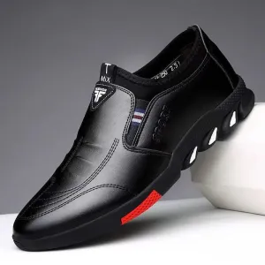Brand Designer Shoes Mens Loafers Spring Fashion Slip on Leather Shoes