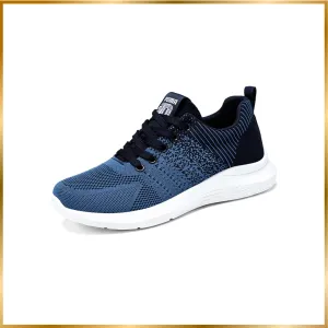 Breathable Sea Blue Sneakers