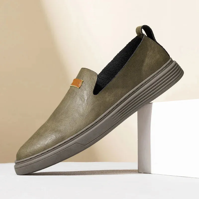 Bronte Leather Moccasins