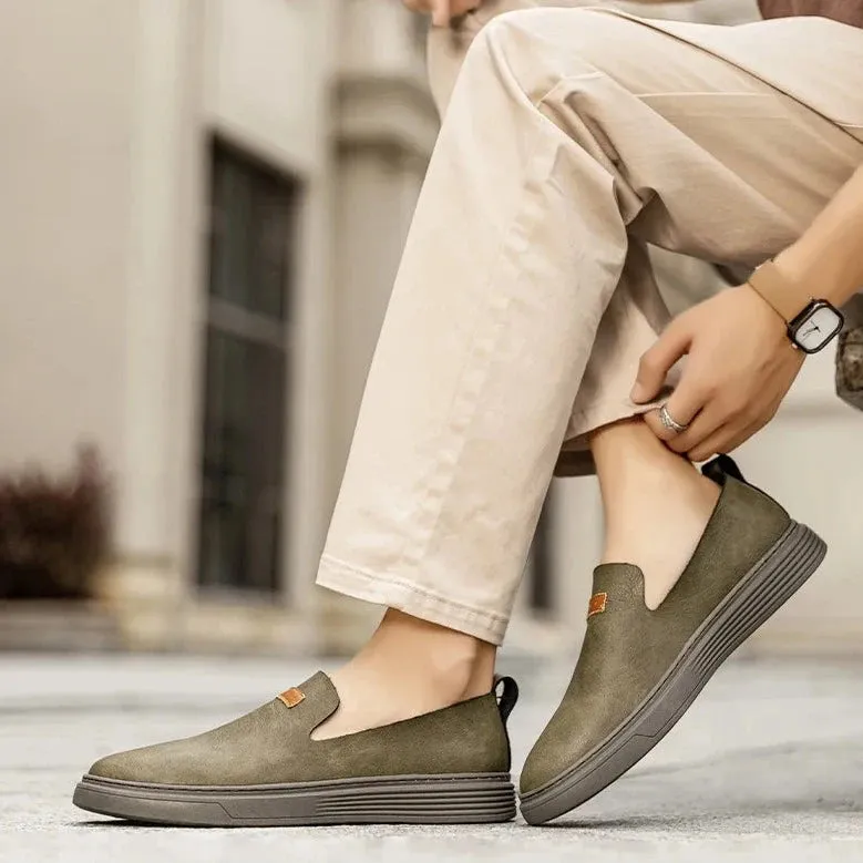 Bronte Leather Moccasins