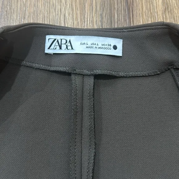 Brown skirt set from Zara
