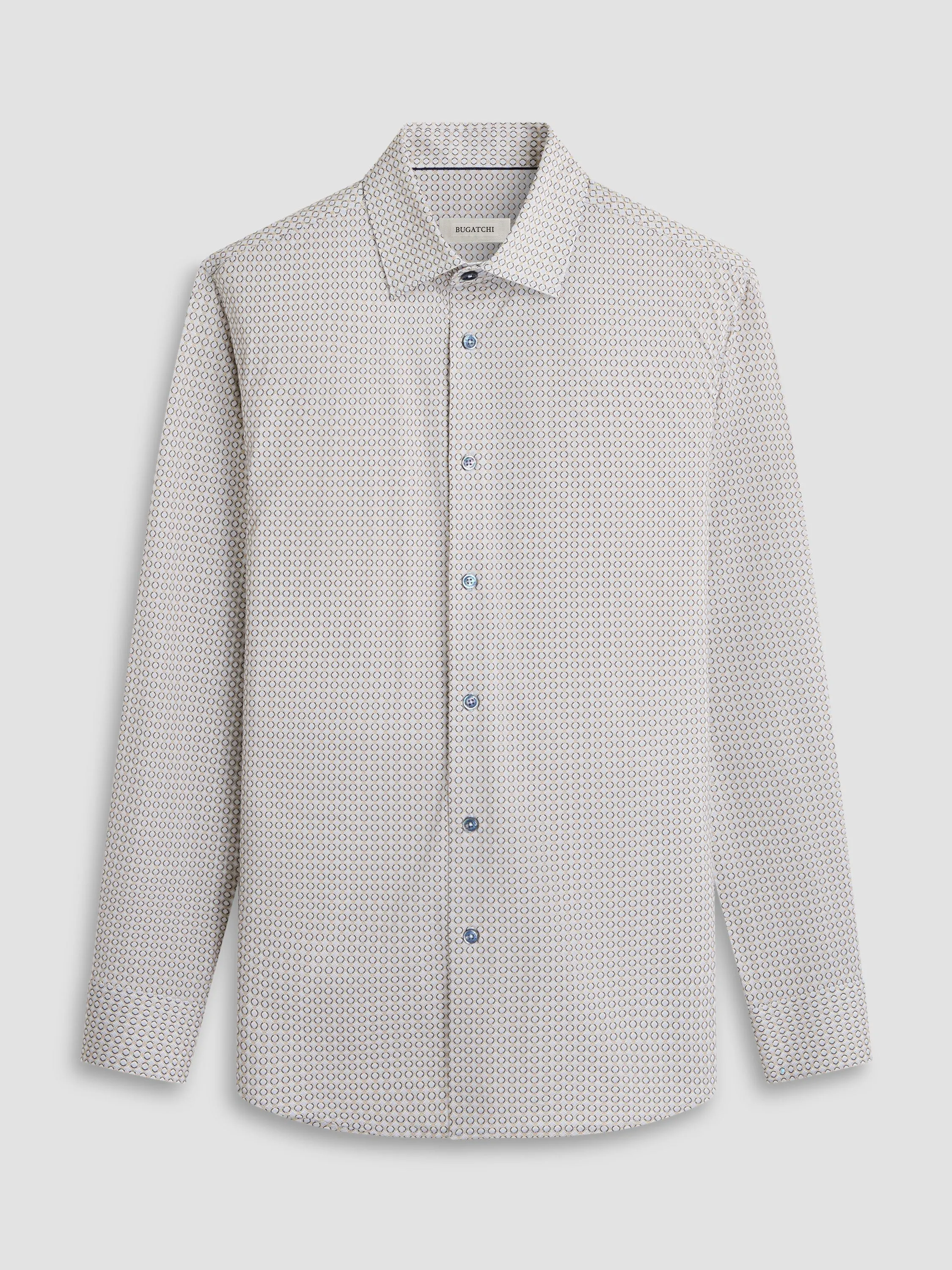 Bugatchi Ooohcotton James Long Sleeve Shirt - Dijon