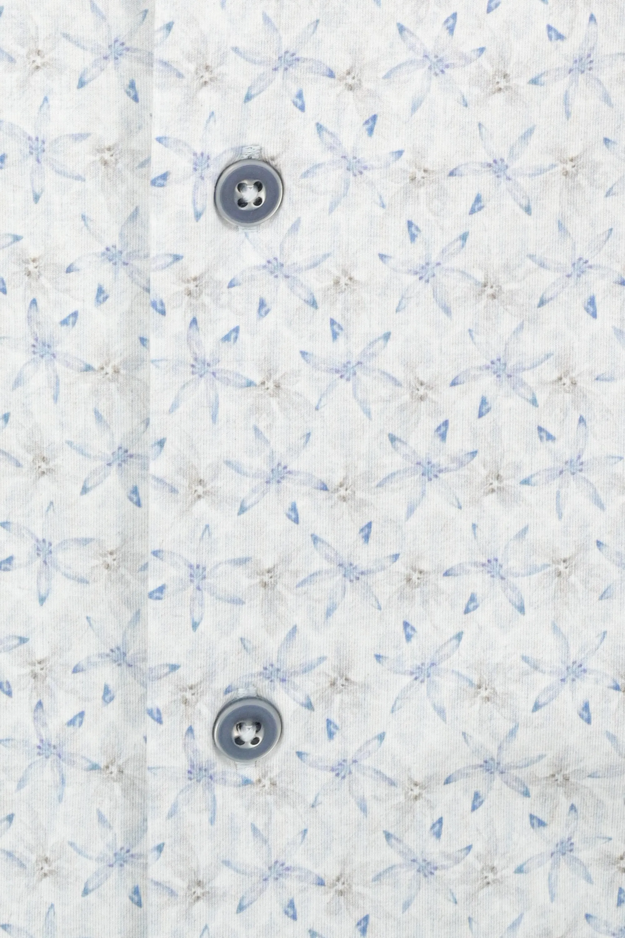 Bugatchi OoohCotton Stretch Nature Shirt - Air Blue