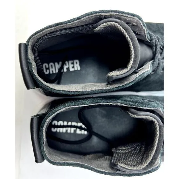 Camper Runner K300203-003 Sneakers Shoes Men 9.5 Black Suede High Top Fashion
