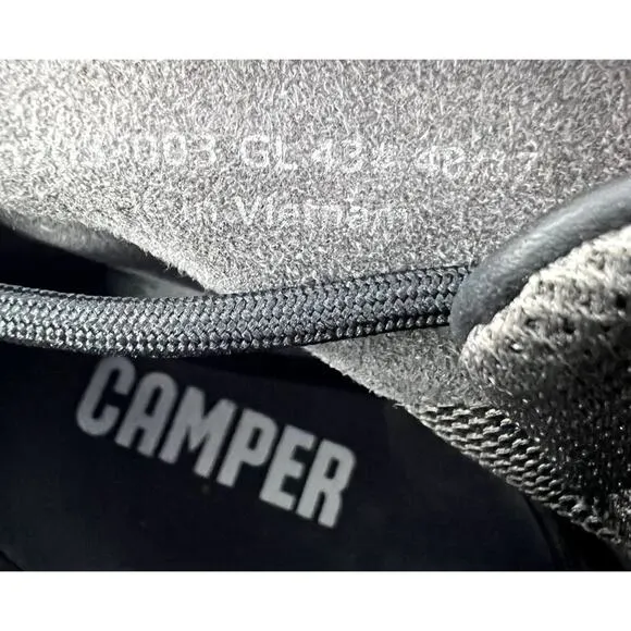 Camper Runner K300203-003 Sneakers Shoes Men 9.5 Black Suede High Top Fashion