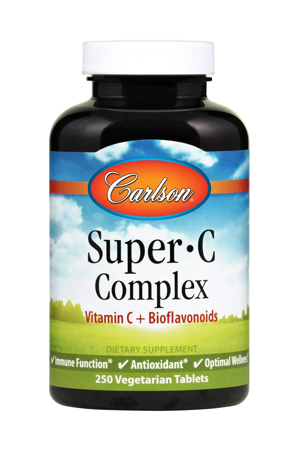 Carlson Super C Complex 500 mg Vitamina C 500 mg Citrus Bioflavanoids, 1