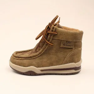 CL446000808-7-Brown Shoes DBL Barrell Toddlers "Jackson"