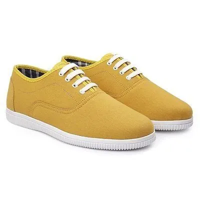 Classy Canvas Shoes In Mix Color For Men's-JonasParamount