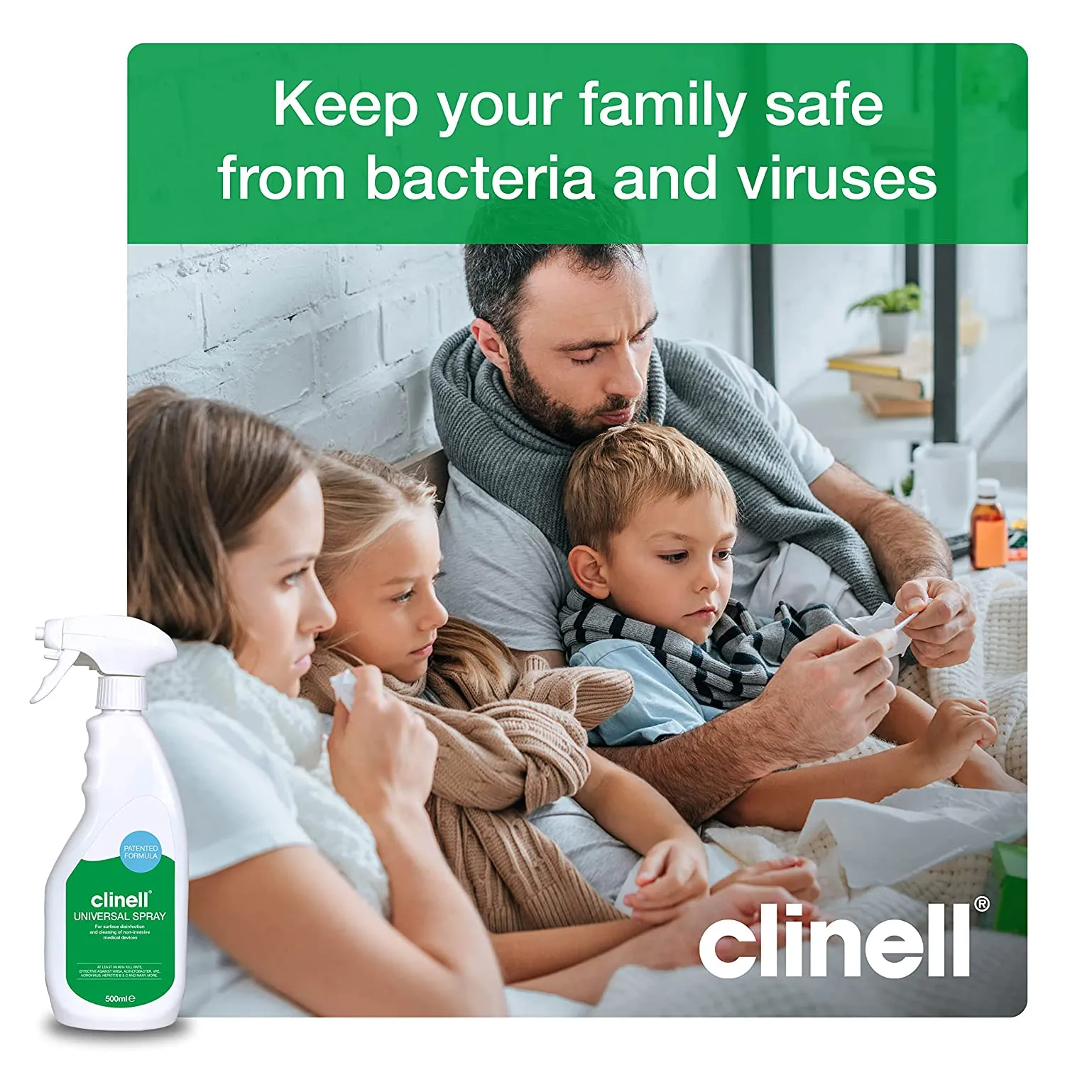 Clinell Disinfectant Spray | 500ml