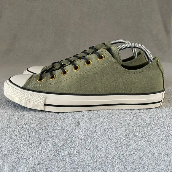 Converse Shoes Mens 8 Green All Star Low Top Sneakers 153810C