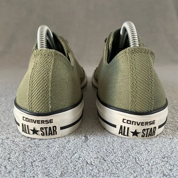 Converse Shoes Mens 8 Green All Star Low Top Sneakers 153810C