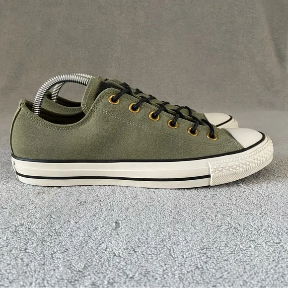 Converse Shoes Mens 8 Green All Star Low Top Sneakers 153810C