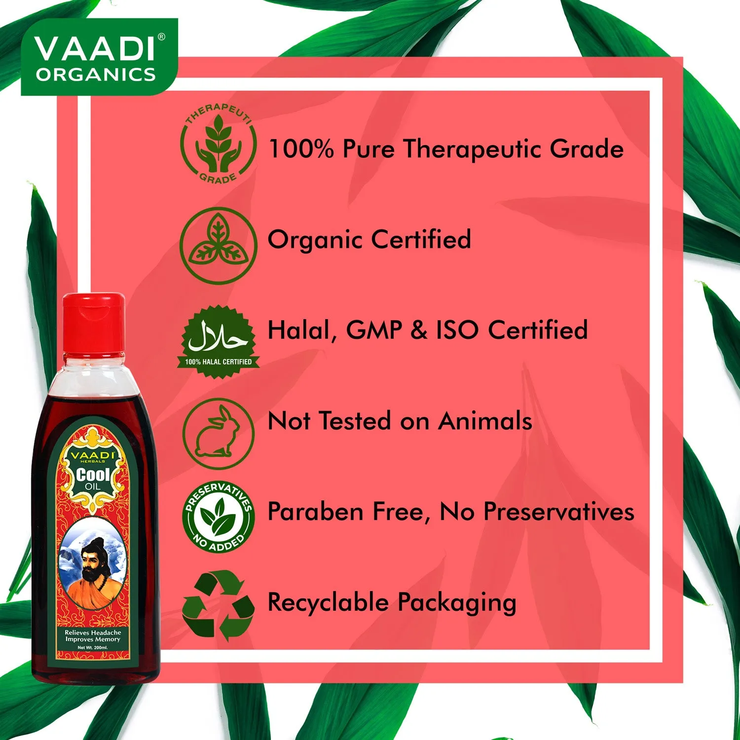 Cool Oil with Triphla & Almond (200ml)