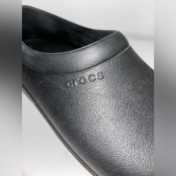 Crocs On The Clock Work Arch Support Slip Resistant Relaxed Fit Men 8 Women 10