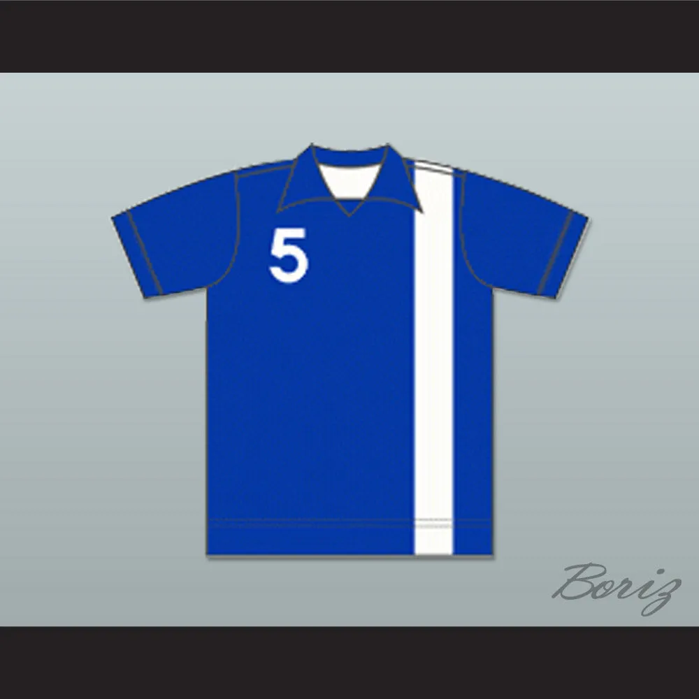 Denver Dynamos Blue Football Soccer Jersey