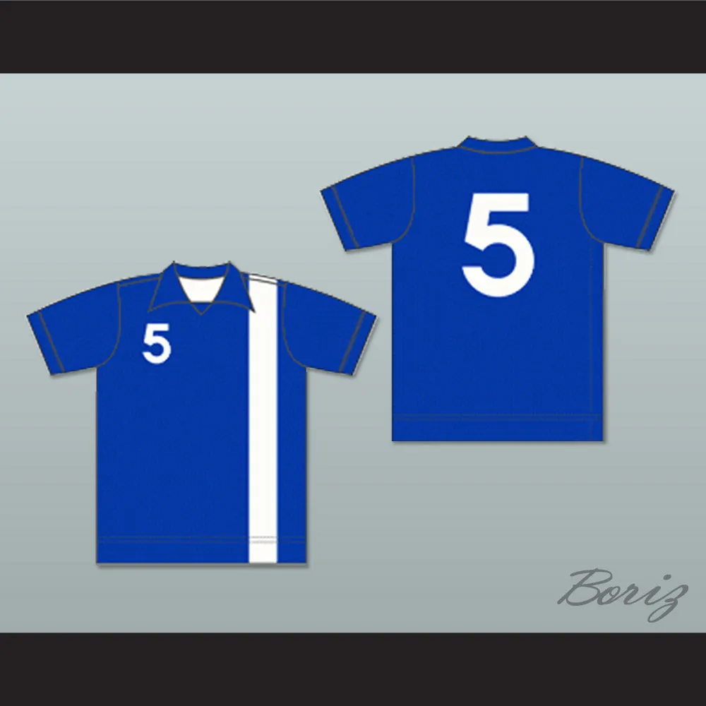 Denver Dynamos Blue Football Soccer Jersey