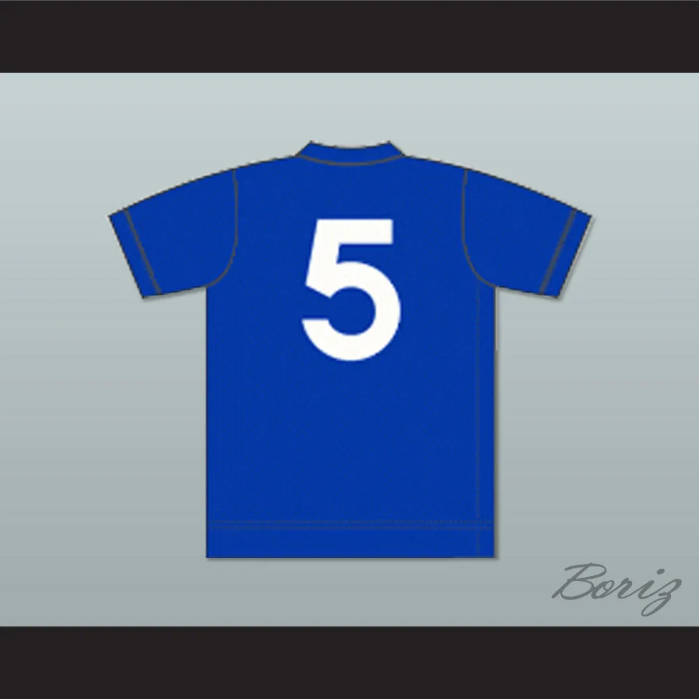 Denver Dynamos Blue Football Soccer Jersey