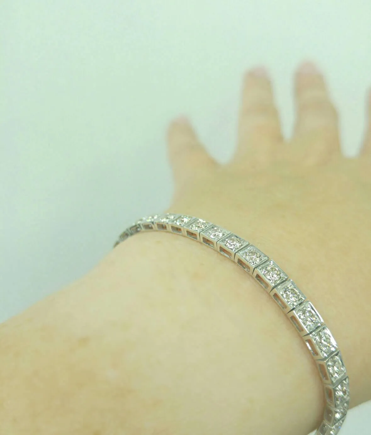 Diamond Tennis Bracelet 4.30CTW