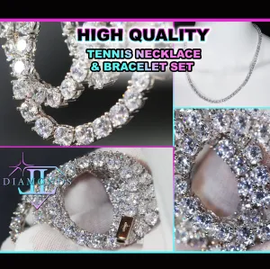 Diamond Tennis Chain | Tennis Necklace | Diamond Tennis Bracelet