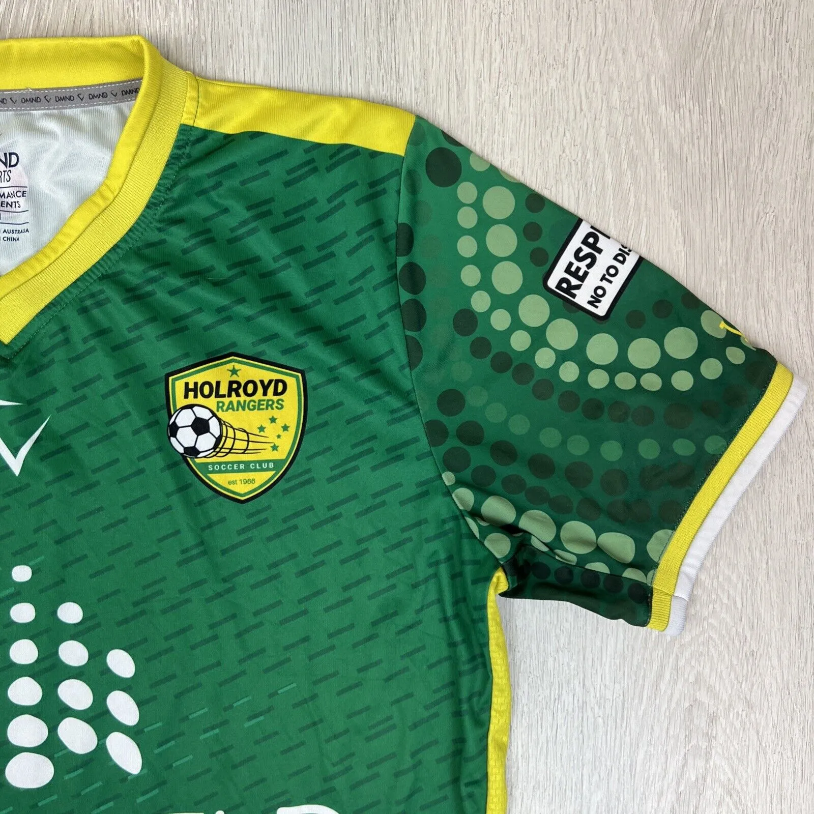 DMND Sports Holroyd Rangers Soccer Club Mens Football Jersey Size XL