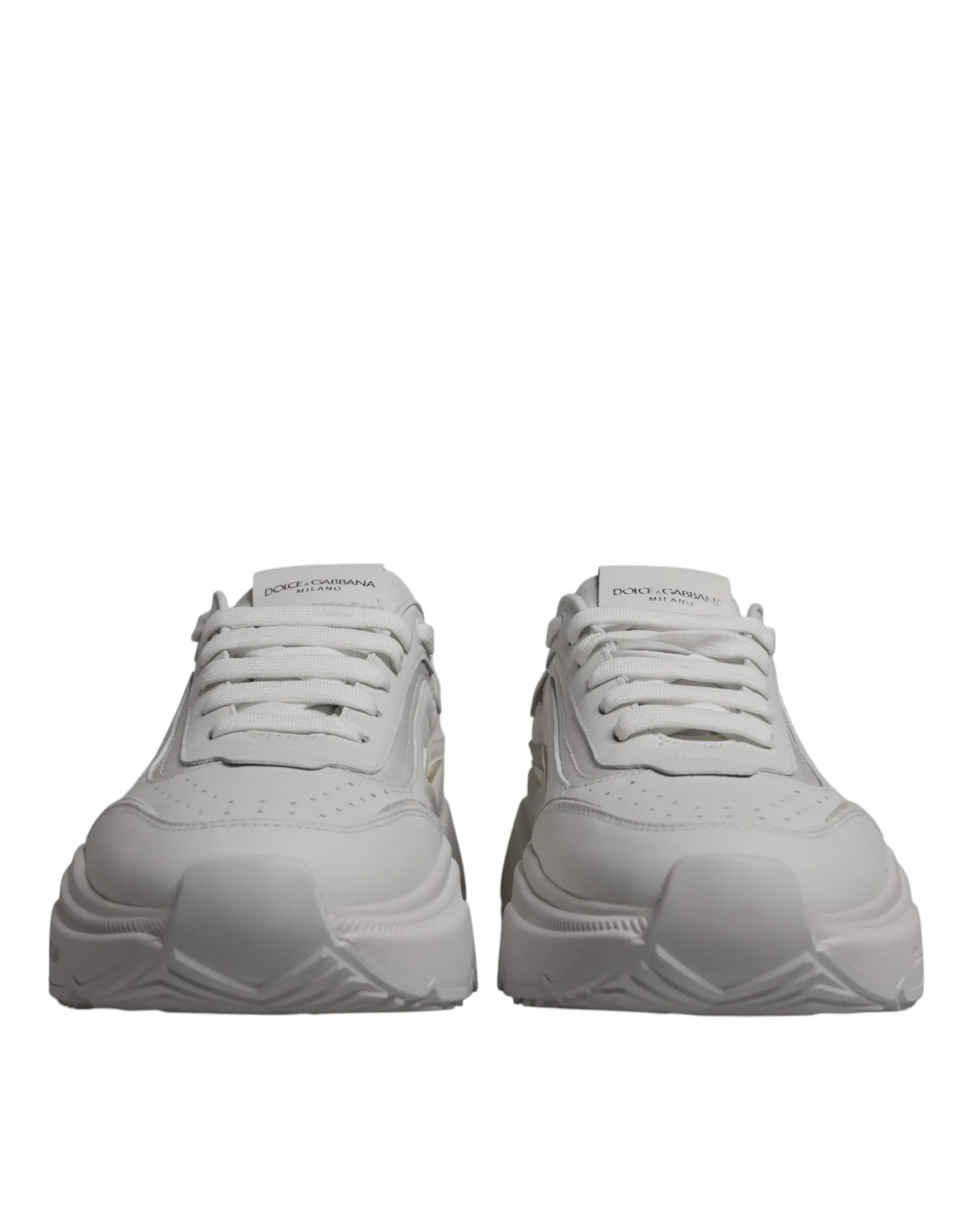 Dolce & Gabbana White Daymaster Low Top Sneakers Shoes