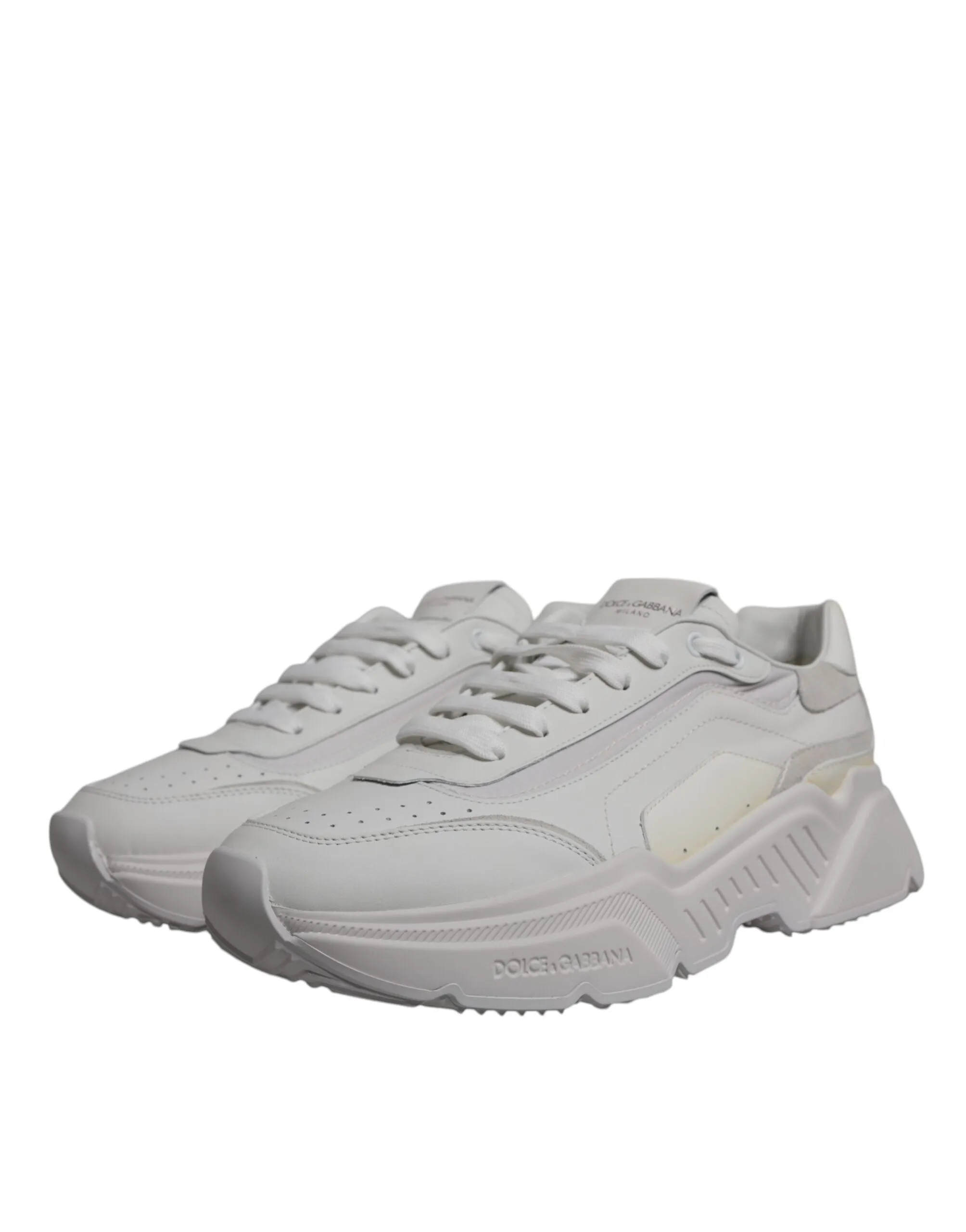 Dolce & Gabbana White Daymaster Low Top Sneakers Shoes