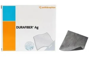 DuraFiber Ag Silver Antimicrobial Dressings 10cm x 10cm x 10