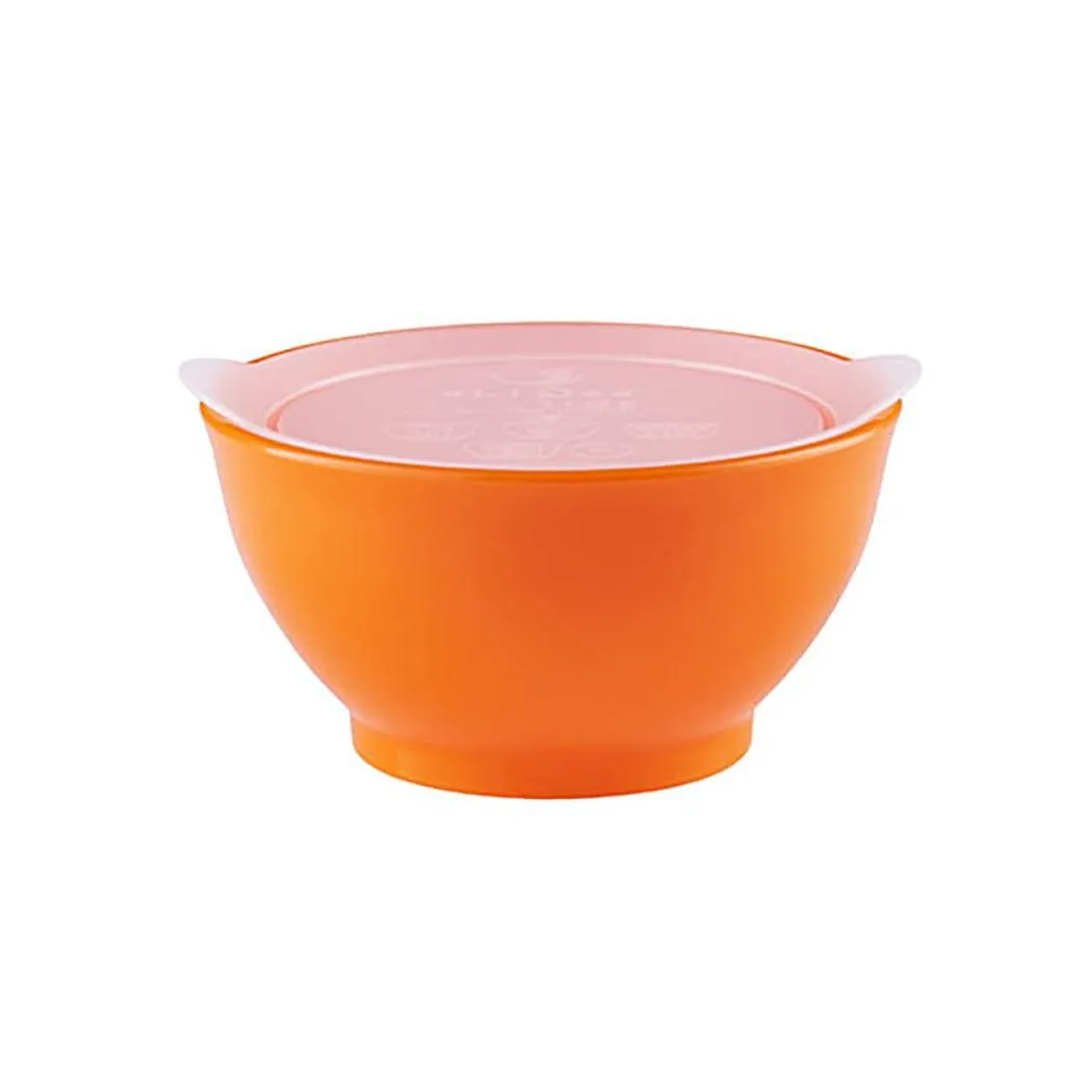Elipse Kids Spill-Proof Anti-Slip Bowl Stage 1 | Single Pack with Lid Yellow