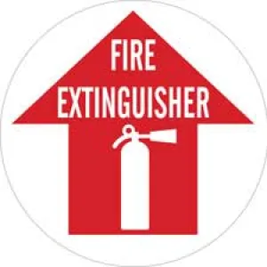 FIRE EXTINGUISHER Anti-Slip Floor Sign/Buy online