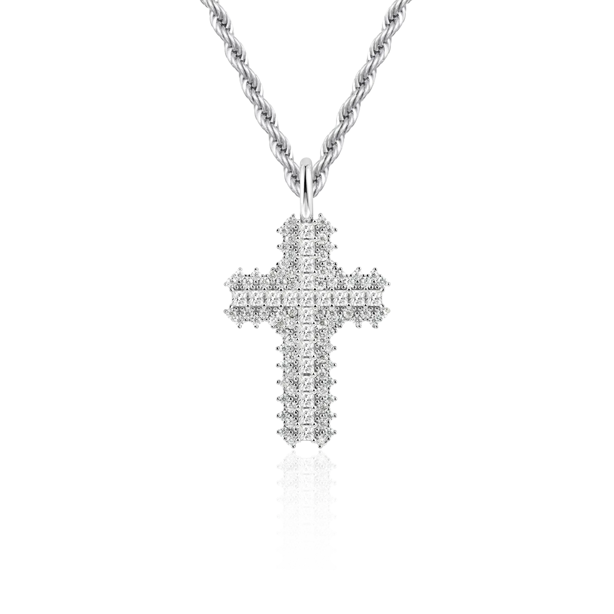 Flooded Cross Pendant