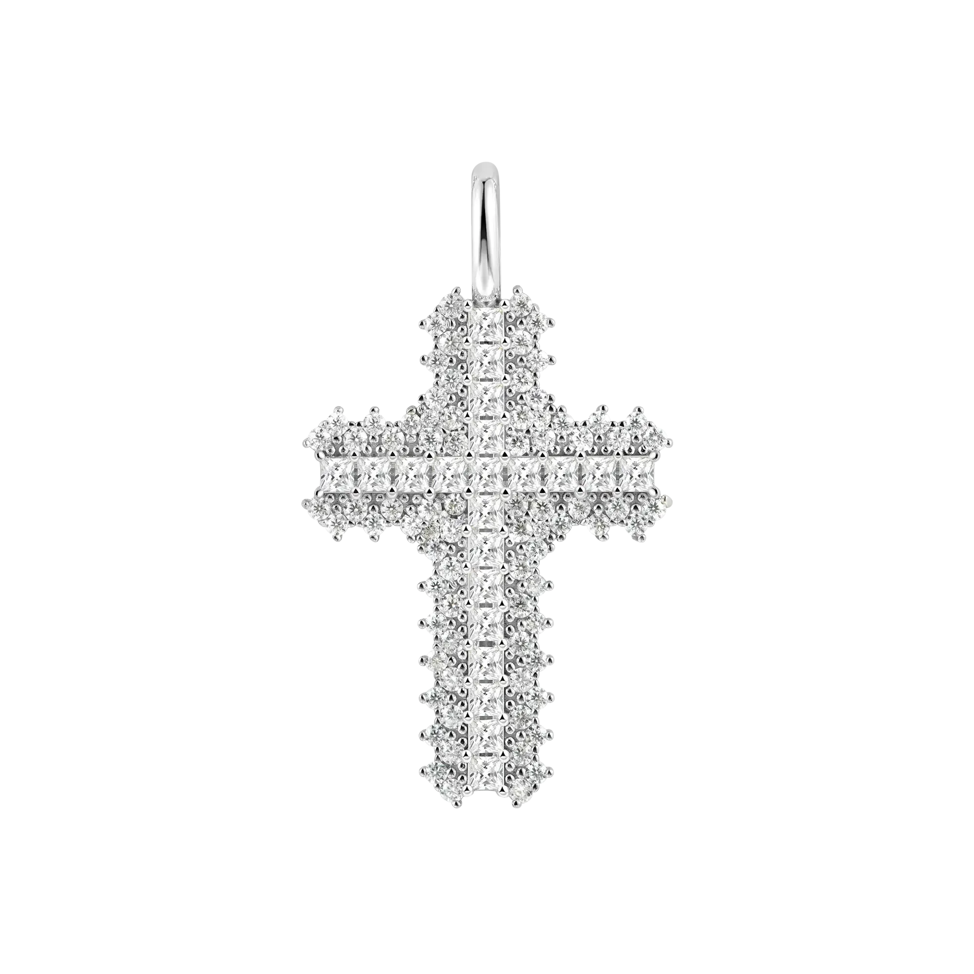 Flooded Cross Pendant