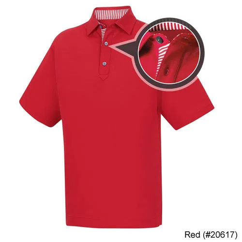 FootJoy ProDry Performance Stretch Pique Self Collar