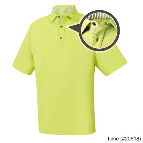 FootJoy ProDry Performance Stretch Pique Self Collar