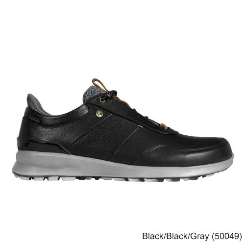 FootJoy Stratos Shoes 9.0 Black/Black/Gray (50049) M