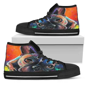 FRENCH BULLDOG Women's High Top