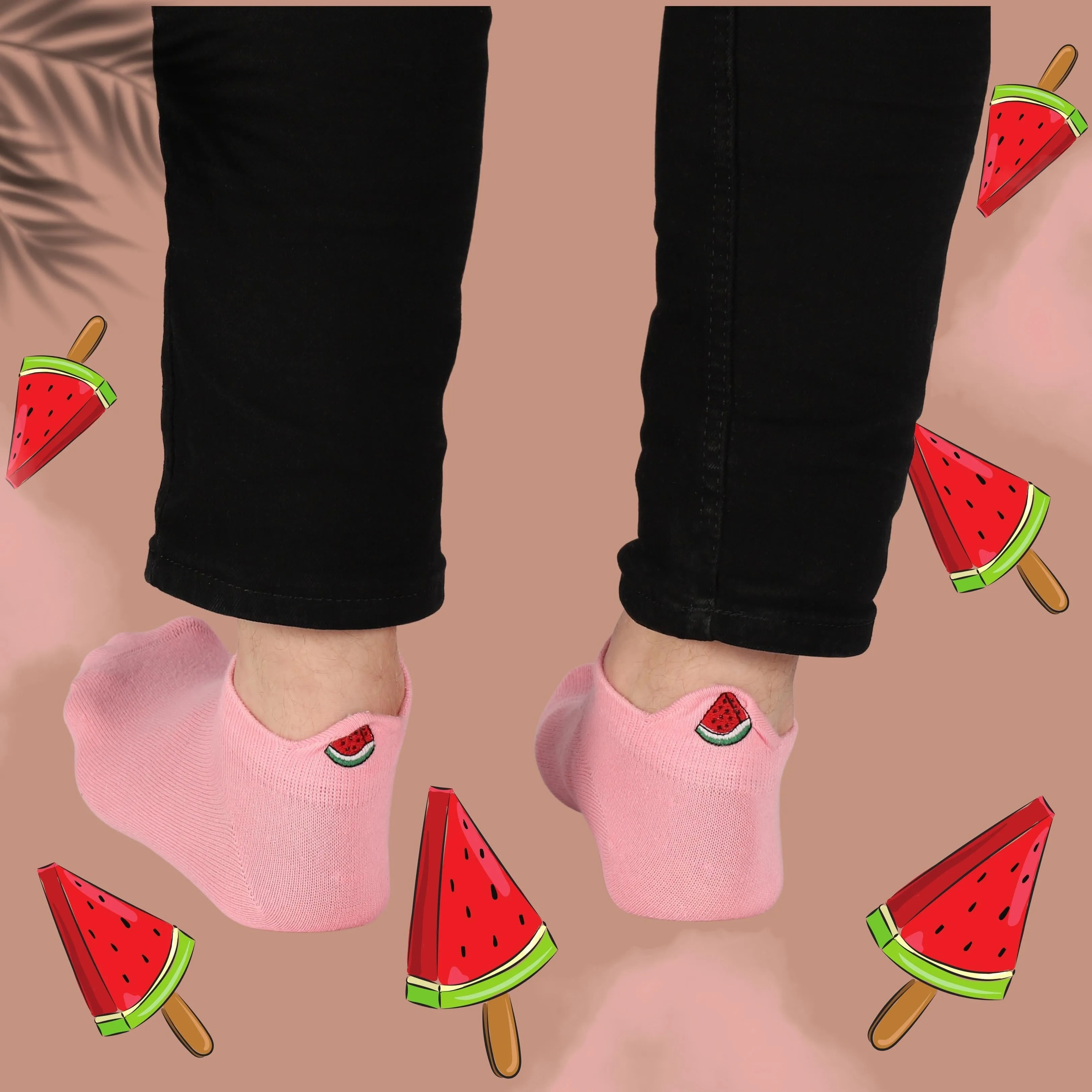 Fruity Liner Socks low cut