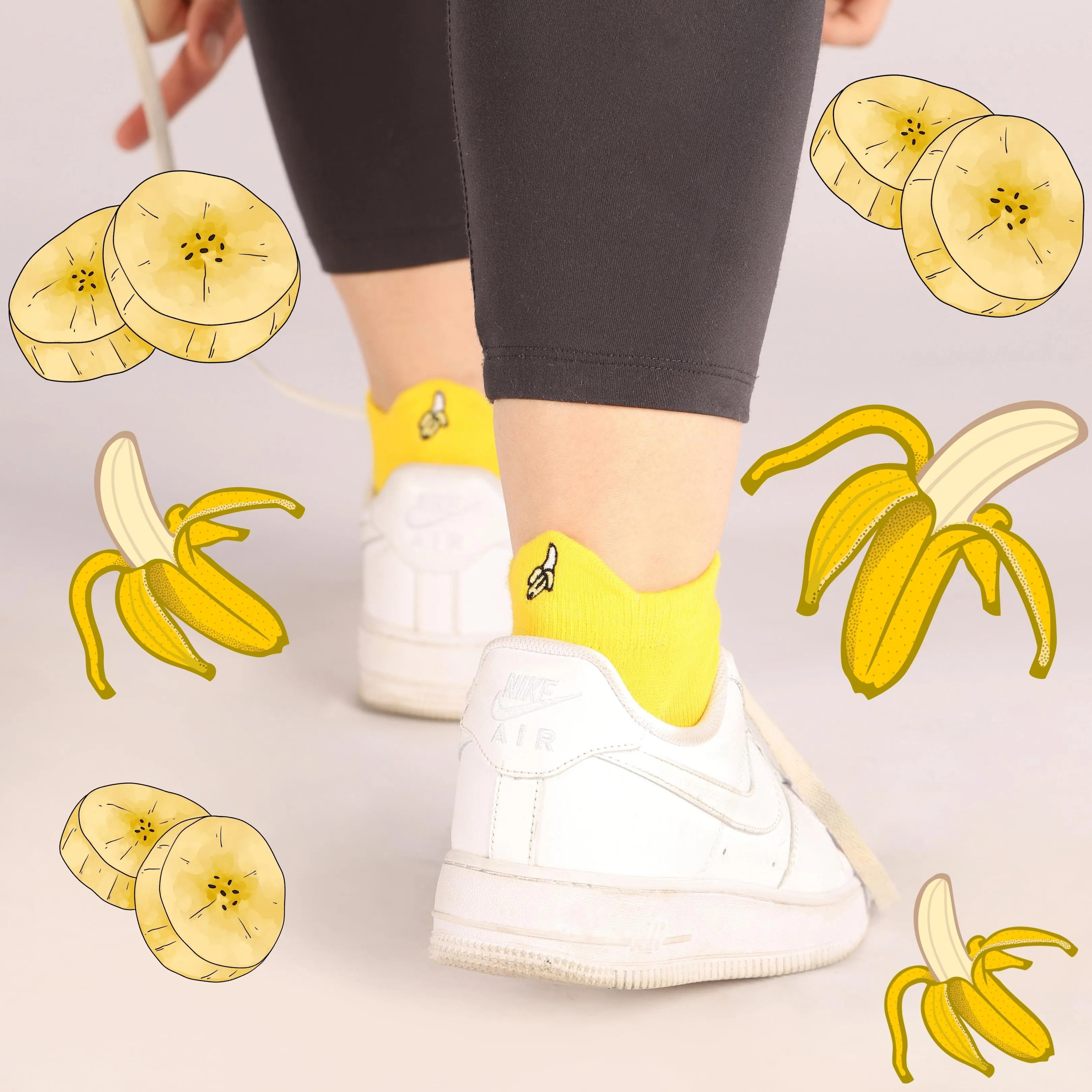 Fruity Liner Socks low cut
