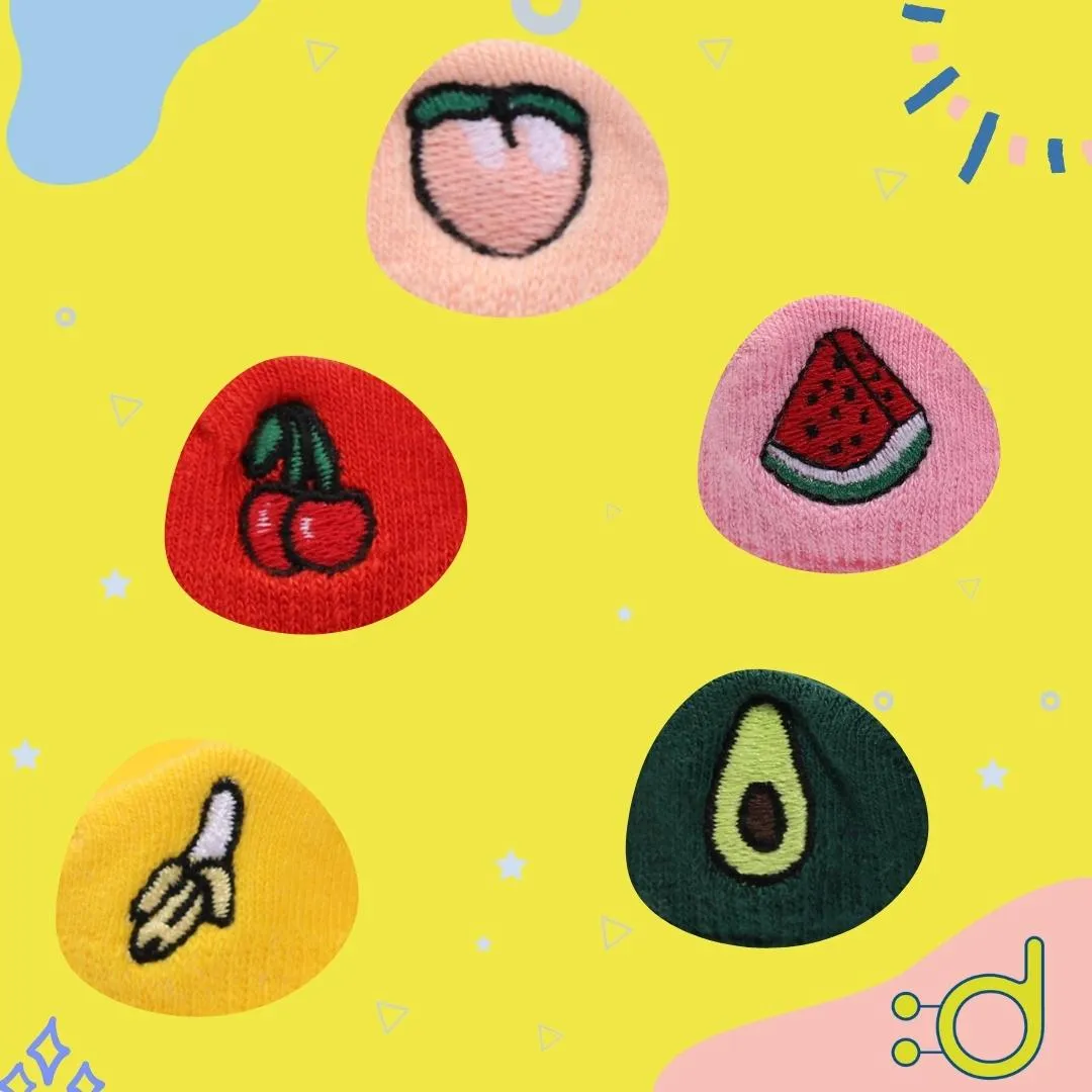 Fruity Liner Socks low cut