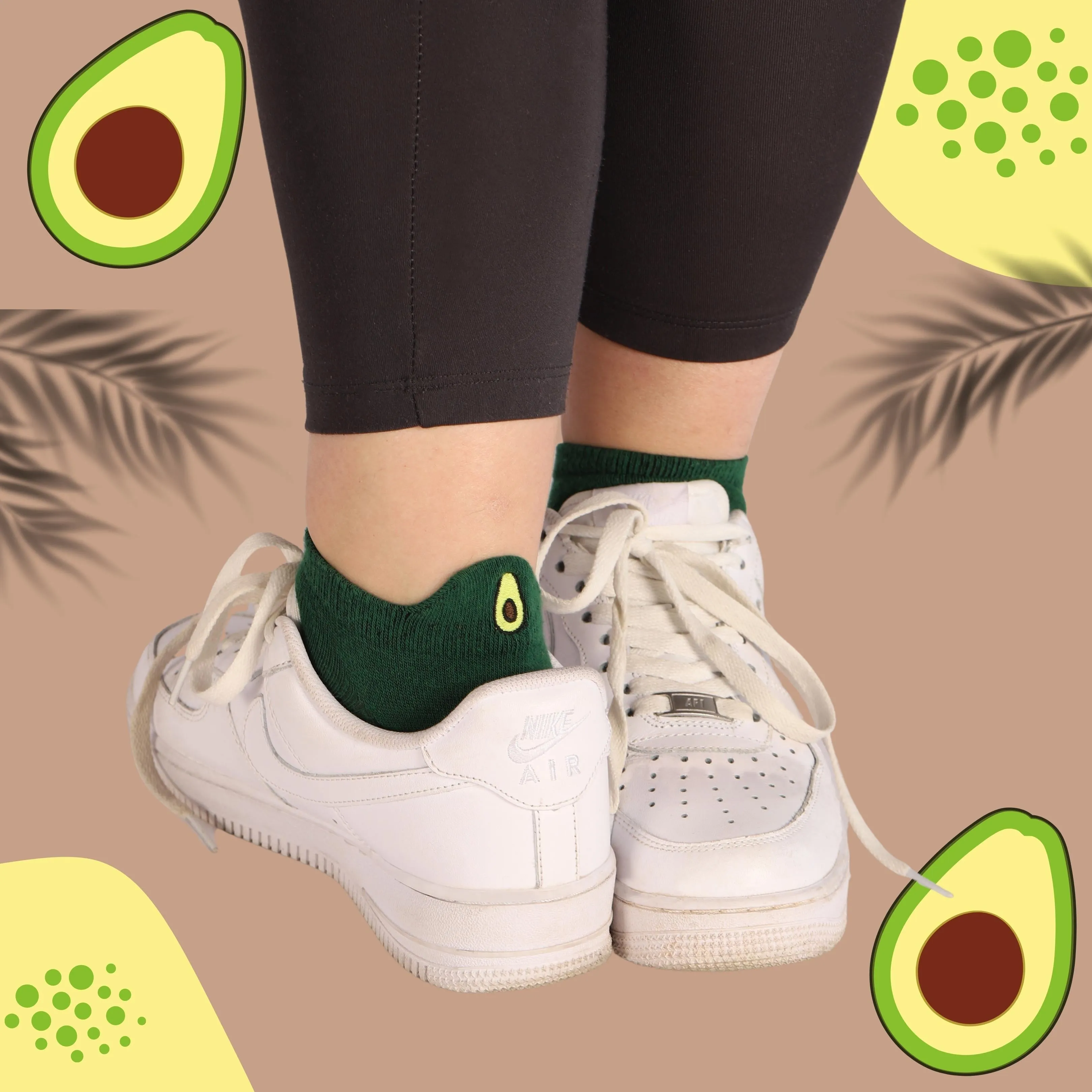 Fruity Liner Socks low cut