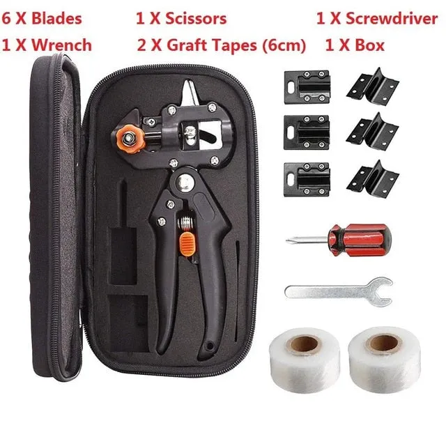 Garden Grafting Pruner Kit Cutting Machine