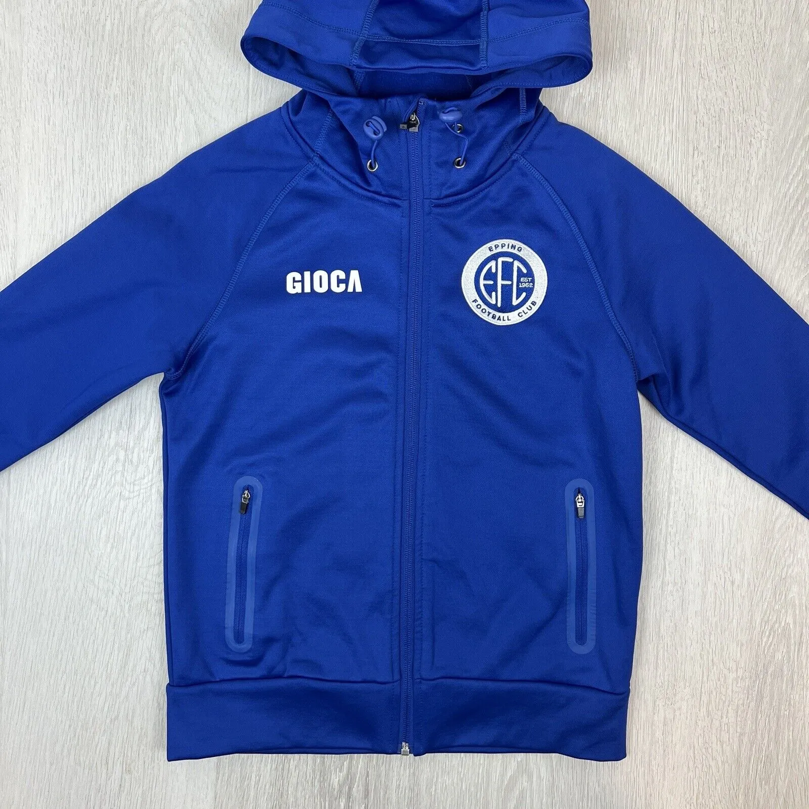 Gioca Full Zip Epping Football Club Soccer Hoodie Size XS