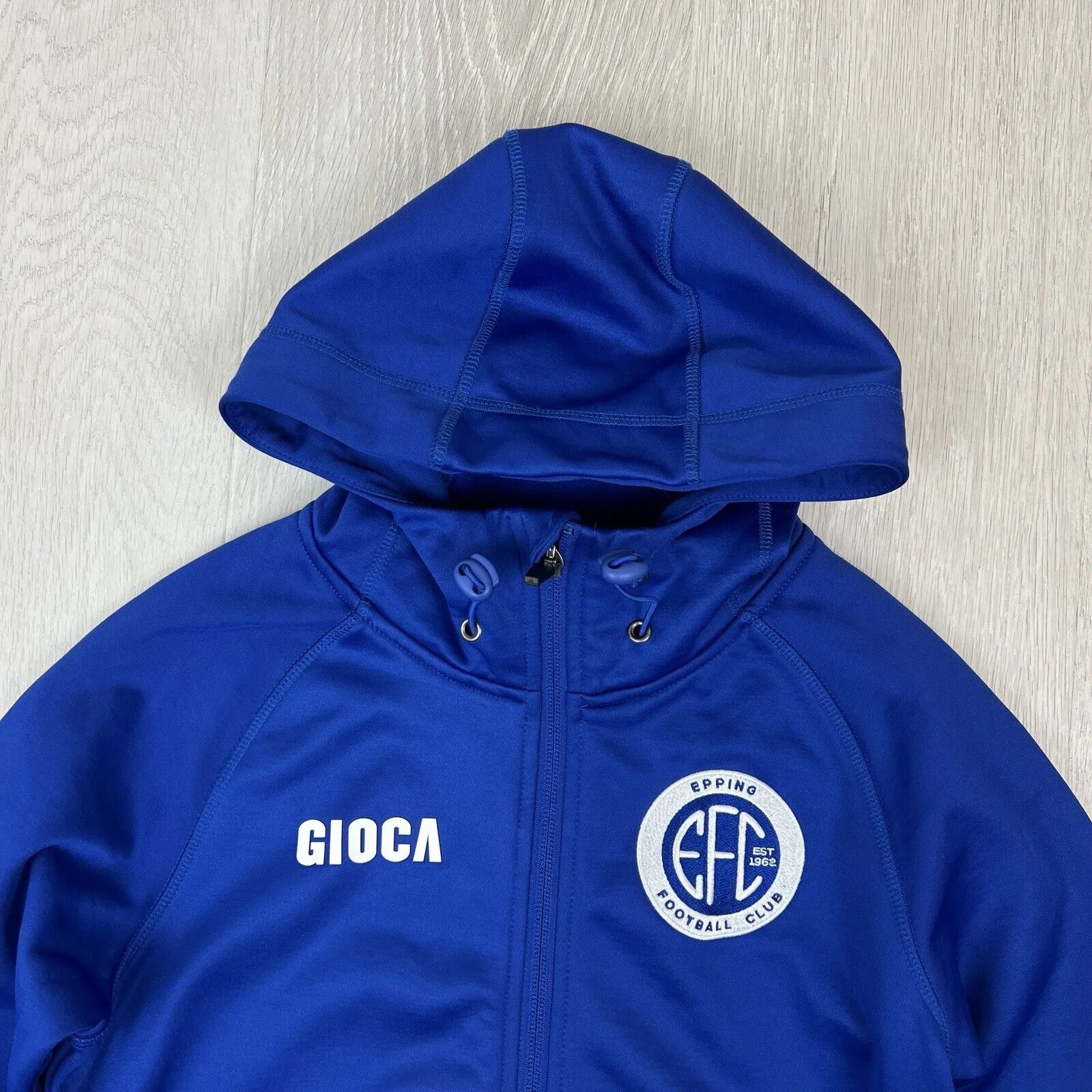 Gioca Full Zip Epping Football Club Soccer Hoodie Size XS
