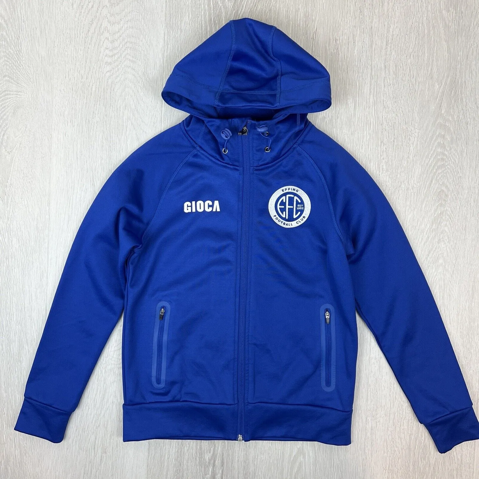 Gioca Full Zip Epping Football Club Soccer Hoodie Size XS