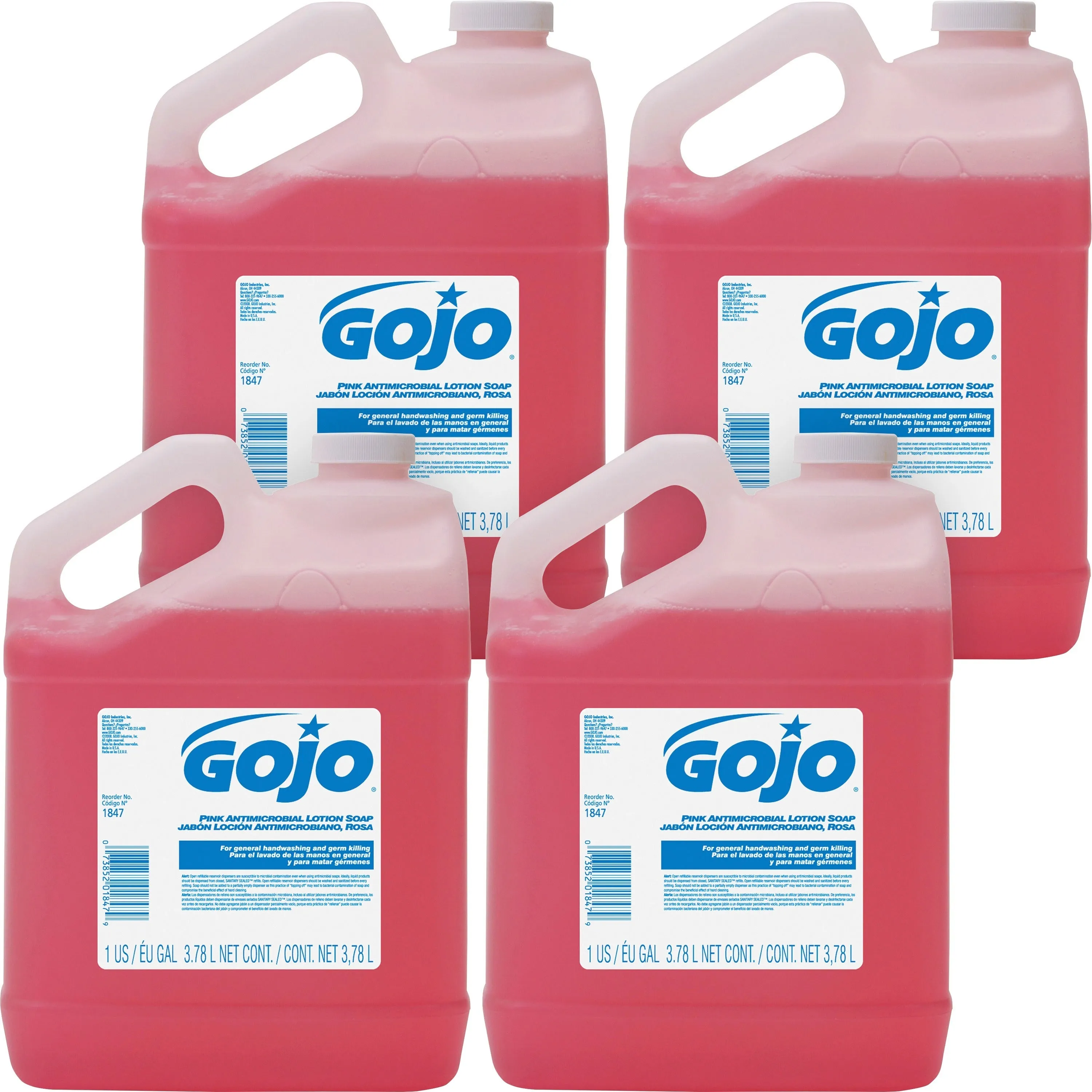 Gojo® Pink Antimicrobial Lotion Soap