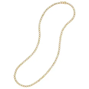 Grace White Diamond Tennis Necklace