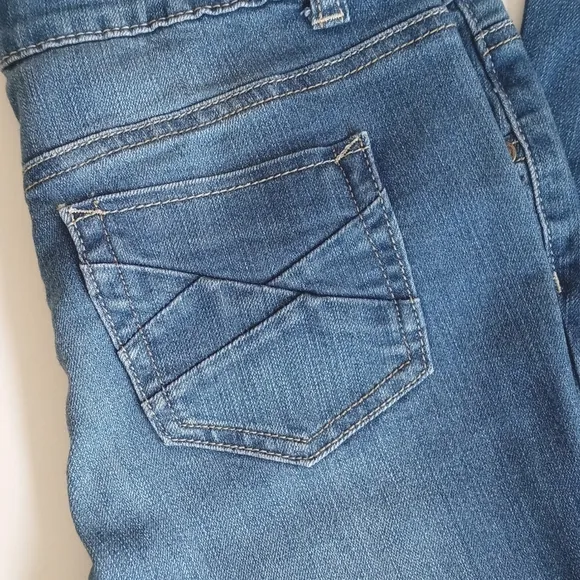 Great Flare Leg Boot Cut Low Rise Jeans Vanilla Star Size 12 (Juniors)